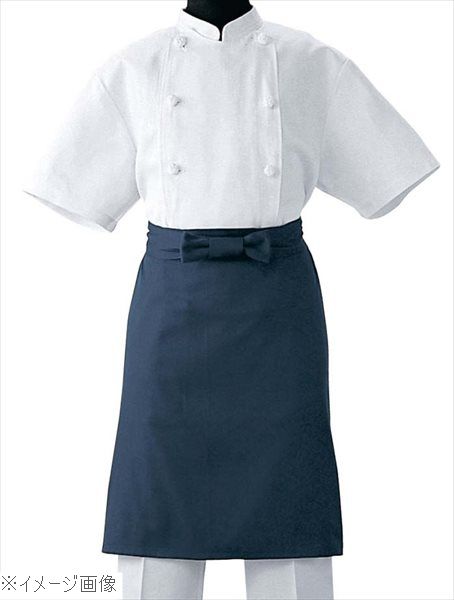 調理前掛 JT4551－1 ダークブルー M