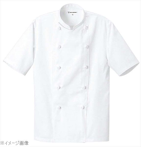 コックコート(男女兼用)AA499−0 ホワイト 3L
