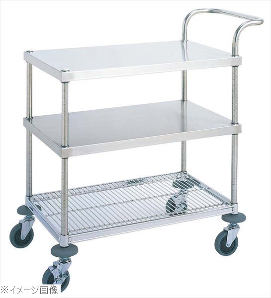 サービスワゴン W10型 18-8（ステンレス） W10A－S6107