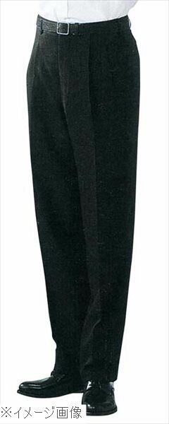スラックス DL2969－9 男性用ツータック 黒 ウエスト88cm
