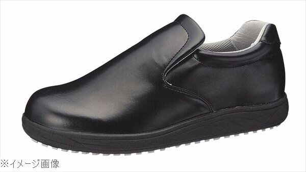 アキレス スニーカー クッキングメイト100 黒 22．5cm