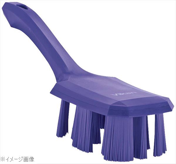 ヴァイカン USTショートハンドルブラシ ハード パープル 41798