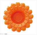 わさび皿（500枚入）菊 オレンジ