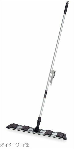 ●薄型で軽く、とても作業しやすいモップ。拭き残しの多い隅の汚れもスッキリ拭ける、両端斜めカット形状。外寸(mm)600×1506