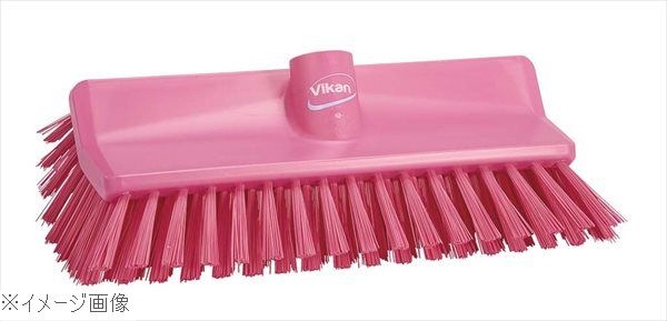 ヴァイカン アングルデッキブラシ ハードタイプ 70471 ピンク