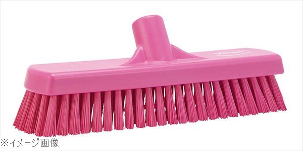 ヴァイカン デッキブラシ ハードタイプ 70601 ピンク