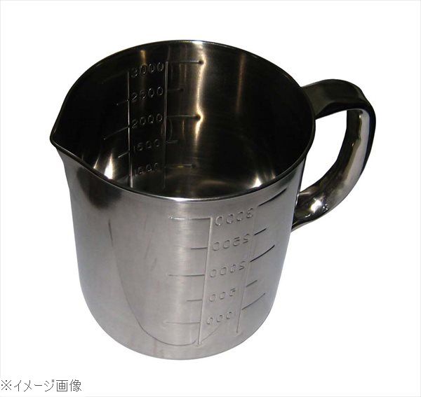 ミツワ 18-8（ステンレス） 口付 計量水マス 3L