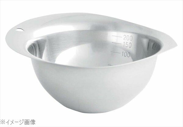 18-8（ステンレス） メジャーカップ 400 しずく mes-035