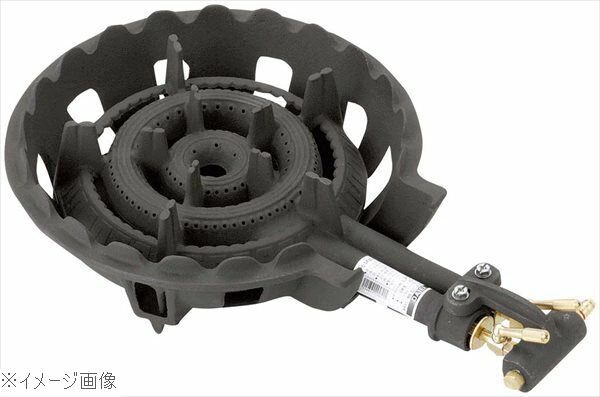 ガスコンロ 2重（羽根付）DE－22nPSCパイロット付 13A