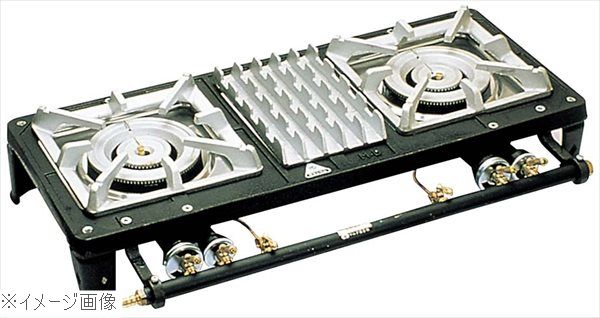ガステーブルコンロ（2連 大）MD－702L LP
