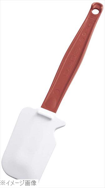 ラバーメイド 耐熱 シリコンスクレイパー 42cm レッド No.1964