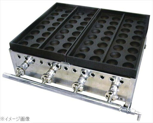 ジャンボ たこ焼機 32穴 322S-DX 2連 13A ジャンボ たこ焼機 32穴 322S-DX 2連 13A