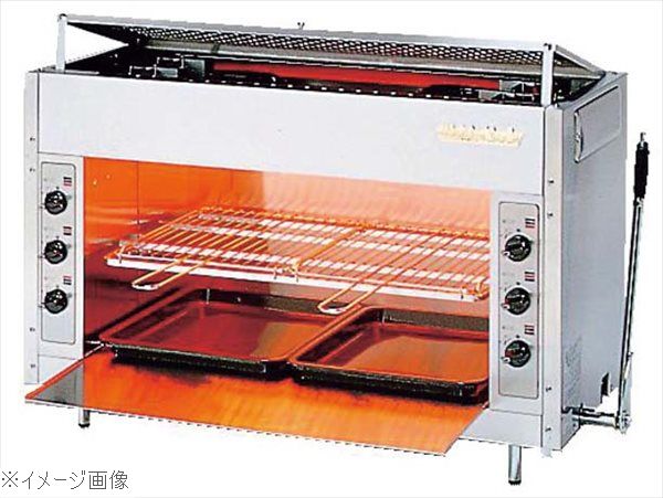リンナイ ペット赤外線上火グリラー 立消安全装置付 RGP－46SV 13A