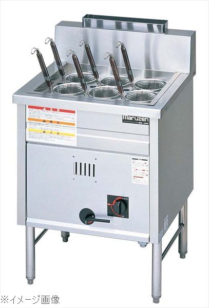 マルゼン ガス式 角槽型 ラーメン釜 MRK－066B 13A