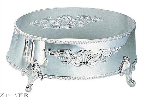 H 洋白 小判皿飾台 30インチ用 三種メッキ