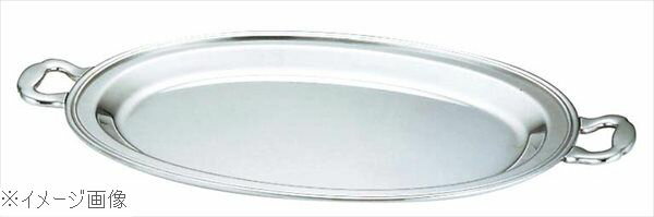 UK 18-8（ステンレス） バロン 小判チューフィングディッシュ用 フードパン 浅型 18インチ
