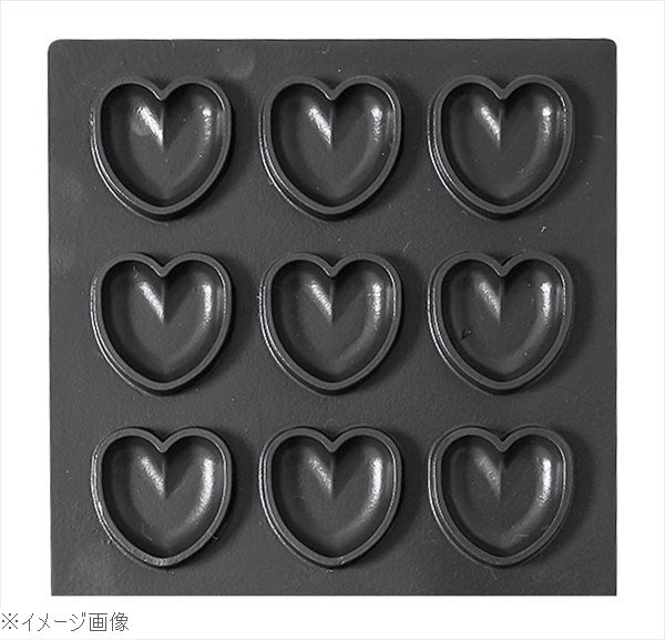 マルチベーカー MAX用プレート ミニハート（上・下）セット SMH0901