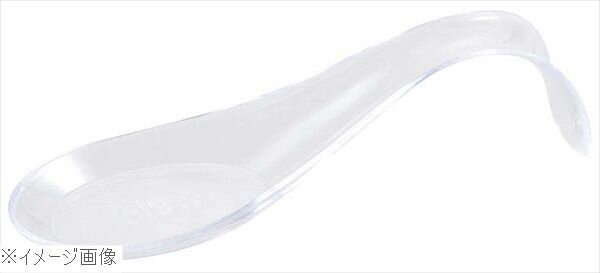 ソリア カーブハンドルスプーン（12入）クリア FF02003