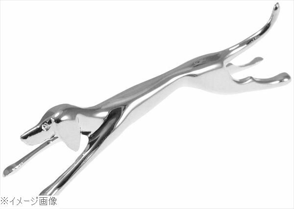 ナイフレスト イヌ シルバー 亜鉛合金