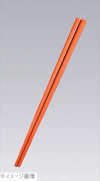 SPSカラー樹脂箸22．6cm 四角（10膳入）すべり止め付 明茶