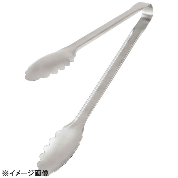 EBM18-0バネ無し万能トング(サテン仕上)17.5cm