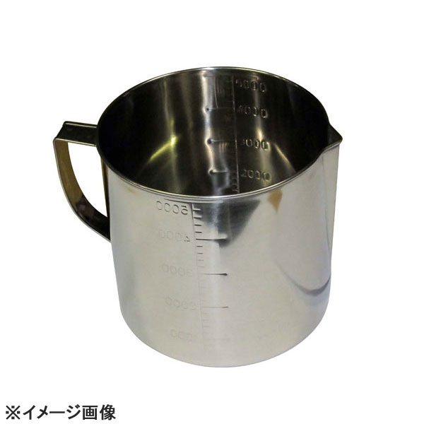 クローバー18-8口付計量水マス5L