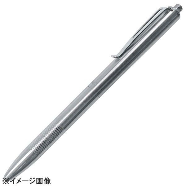 サイズ：126_8.9 重量(g)：23 材質：パイプ:SUS304ステンレス 天冠:SUS303●ボール径:0.8mm ●回転操り出し2色(黒、赤) ●異物混入対策 工場用途に特化して開発 ● 使用環境温度がマイナス20℃～プラス70℃ ●ペン先を上に向けたままでも擦れる事無く滑らかな筆記が可能