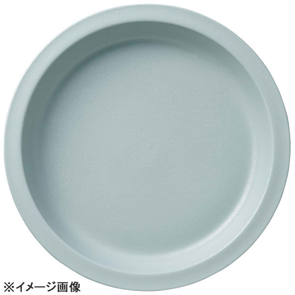 ラックポーセレンガストロノームパン丸型深Mピタヤグレー