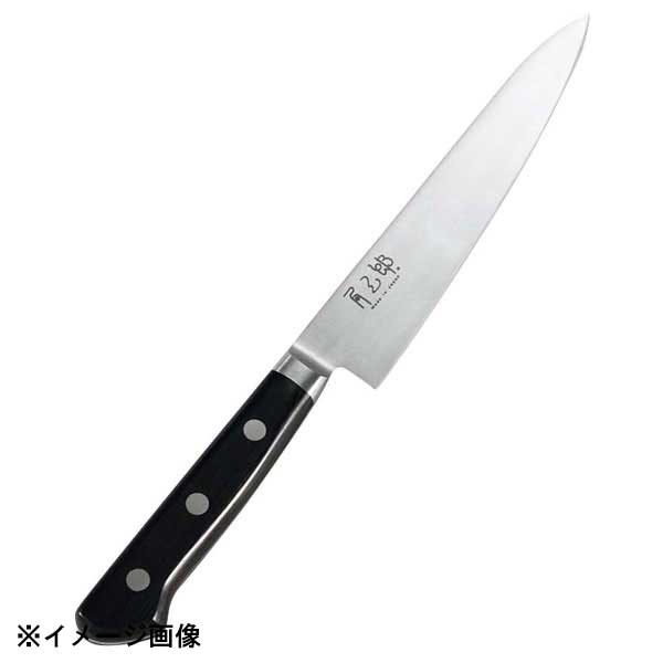 Petit Knives - 角三郎 ハイカーボン10A ツバ付パッカー柄 ペティ 15cm