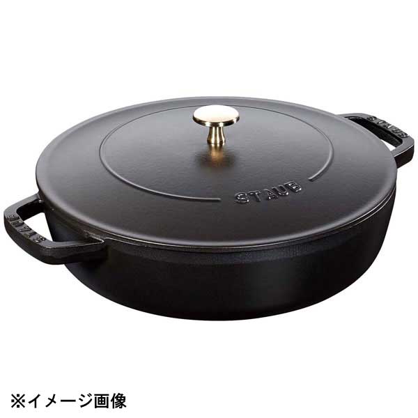 乐天商城 - ストウブ ピコ・ココット ブレイザーソテーパン 26cm ブラック 40506-542