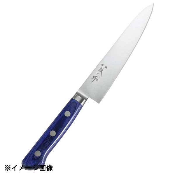 ●サイズ(mm):全長265 背厚2.0●重量:101g●材質:AUS-8A材●モリブデン・バナジウムに炭素量を増加させ、硬さ・耐摩耗性・ネバリを一層向上させた高級ステンレス庖丁です。切れ味はもちろんのことハンドルに青合板を使用して●サイズ(mm):全長265 背厚2.0●重量:101g●材質:AUS-8A材●モリブデン・バナジウムに炭素量を増加させ、硬さ・耐摩耗性・ネバリを一層向上させた高級ステンレス庖丁です。切れ味はもちろんのことハンドルに青合板を使用しています。