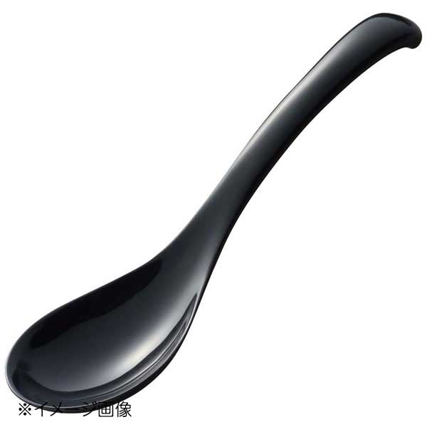 いろいろ使える便利なレンゲ 大 ブラック GM-4100