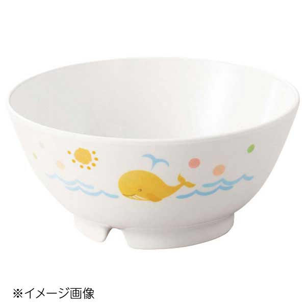小児飯椀 うみのなかまたち MB-3UMI