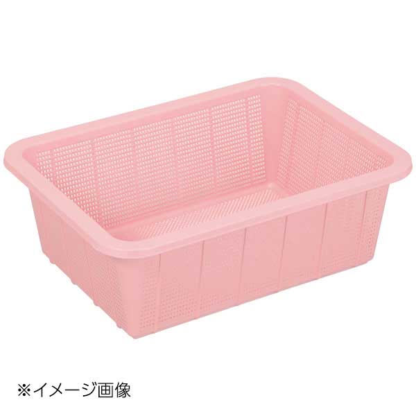 アシスト 抗菌角ざる 深2型 ピンク