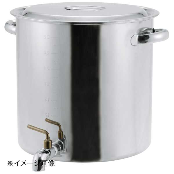 EBM 18-8 蛇口付寸胴鍋 目盛付 42cm(58L)