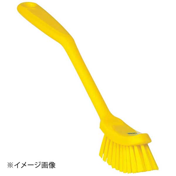 ヴァイカン ディッシュブラシ ハードタイプ 44056 イエロー