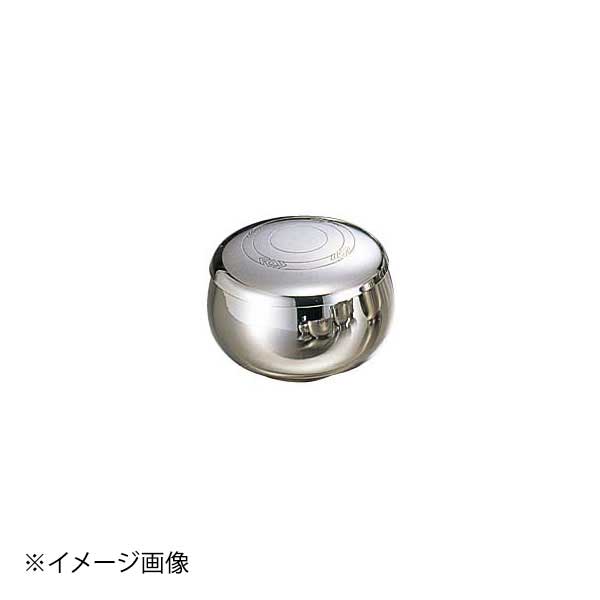 朝鮮食器 18-10 極厚 飯碗(蓋付)模様入 M H73