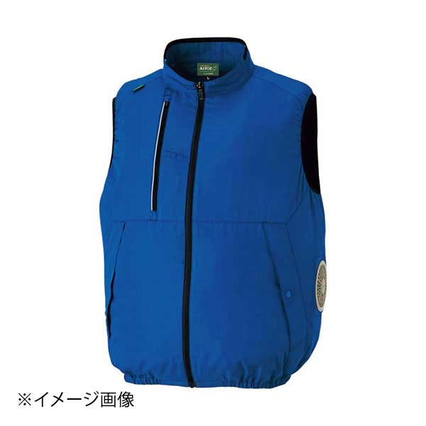 空調服ベスト(男女兼用)ブルー LL 50296 006