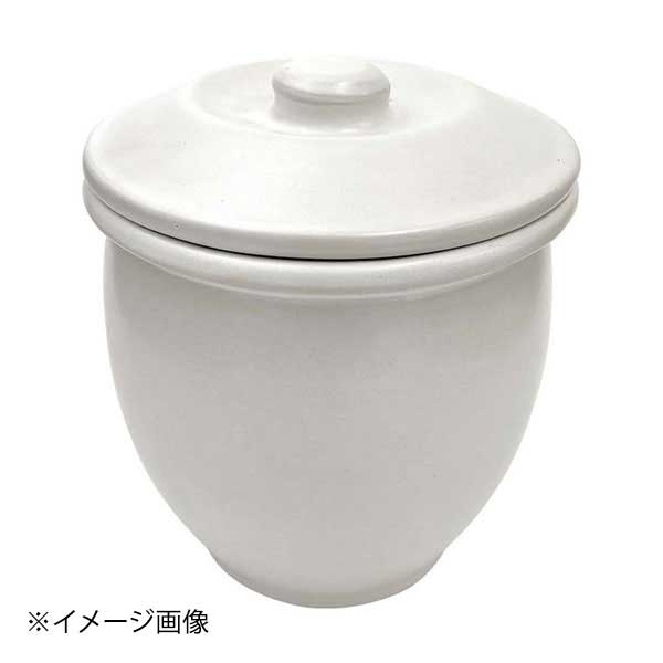 蓋付半胴瓶 白マット 1号 M1-1
