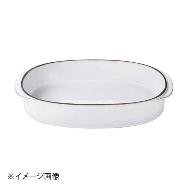 レヴォル キャラクテールオブロングディッシュ ホワイト 34x25cm 654543