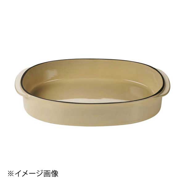 レヴォル キャラクテールオブロングディッシュ ナツメグ 34x25cm 654542(3)