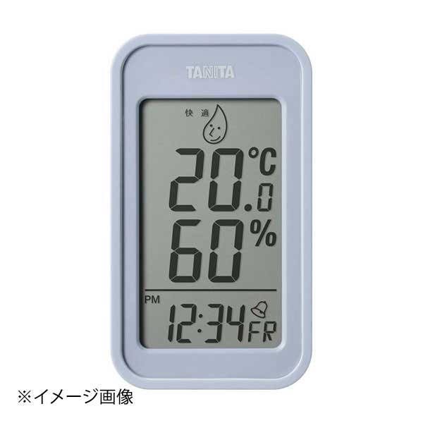 タニタ デジタル温湿度計 TT-589(BL)ブルーグレー