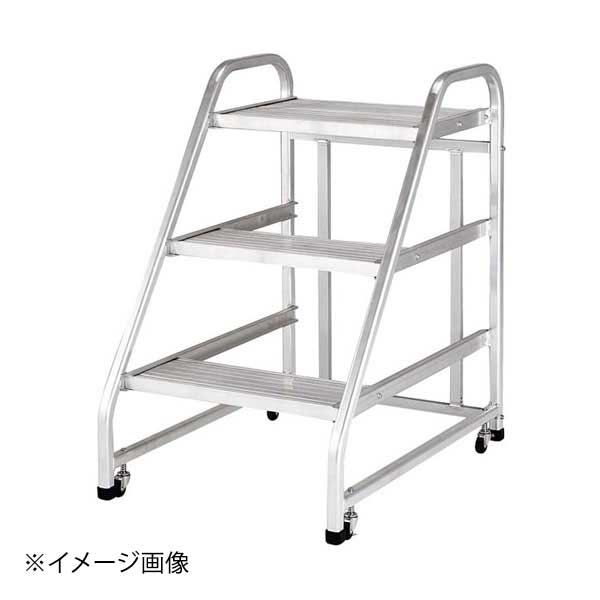 ●事務所や店舗に最適な移動型踏み台です。●奥行き40cmの大型天板●軽く移動できるスプリングキャスター装備●外寸(mm)：912×664×H1040、天板寸法：600×400×H900、段数3段●重量：10.1kg●事務所や店舗に最適な移動型踏み台です。●奥行き40cmの大型天板●軽く移動できるスプリングキャスター装備●外寸(mm)：912×664×H1040、天板寸法：600×400×H900、段数3段●重量：10.1kg