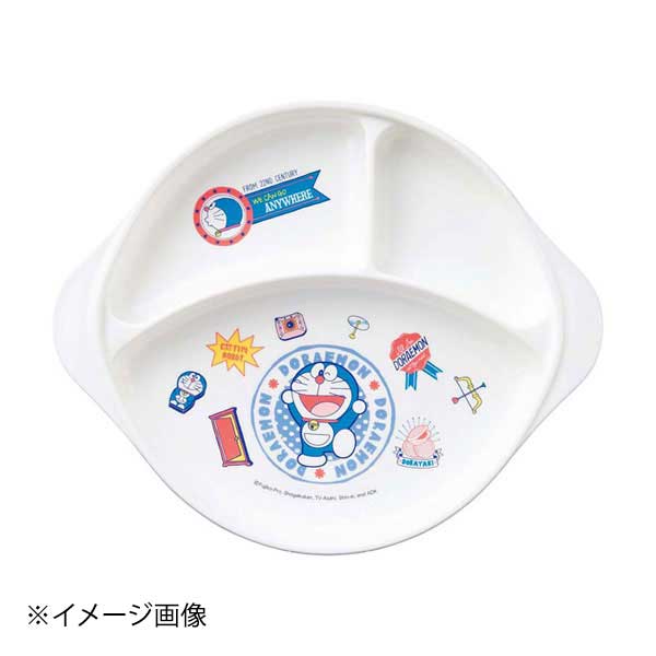 子供食器 ドラえもん ランチ皿(足ゴム付)CB-36 40983