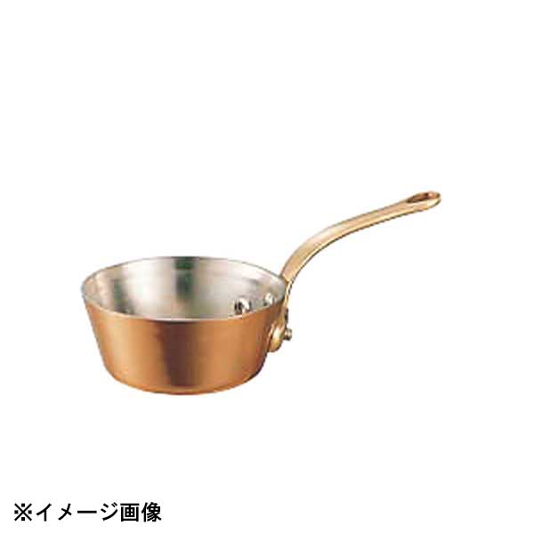 和田助製作所 銅極厚テーパー鍋 鉄柄 21cm 009029