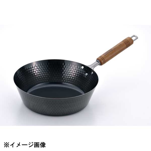 サミット工業 鉄槌目深型フライパン 28cm 018205