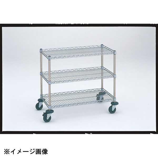 ●最大外寸（バンパー含）は間口・奥行きとも64mmプラス。●対角ストッパー付SIDEUPERECTACARTSサイドアップエレクター・カート可動性+安心。物品の落下を防ぐ、レッジ付きカート。スーパーエレクター・カートに、さらに安心をプラス。棚板四方に落下防止用のレッジ加工を施したサイドアップエレクターを使用することで、可動性と安全面を両立。搬送時の思わぬ衝撃にも対処します。●サイズ　外寸 縦×横×高さ：613×910×H815mm●材質：棚板:スチールワイヤー・クロームメッキ・抗菌クリアコーティング仕上げ（防錆加工）　　　厚平板:18-0ステンレス1.2mm厚　ポール:18-8ステンレス●生産地：日本