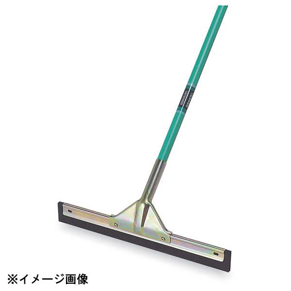 柄の先端に回転キャップがついています。●サイズ　外寸幅×全長：480×1385mm●材質：ハンドル:スチームパイプにポリエチレン　　　ヘッド:クロメートメッキ　ゴム:ネオプレート●生産地：日本