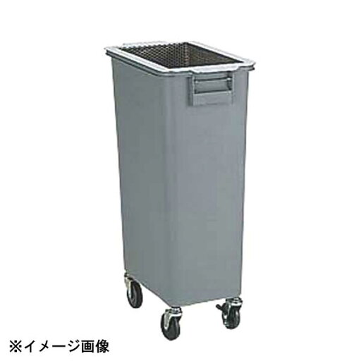 本間冬治工業 BK 角ペール45型(キャスター付) 水切カゴセット 345046 本間冬治工業 BK 角ペール45型(キャスター付) 水切カゴセット 345046