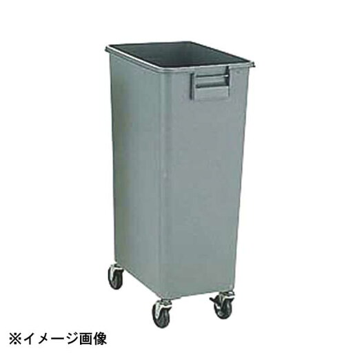 本間冬治工業 BK 角ペール65型(キャスター付) 345049 本間冬治工業 BK 角ペール65型(キャスター付) 345049